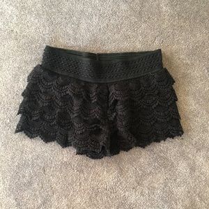 American Rag Black Lace Shorts
